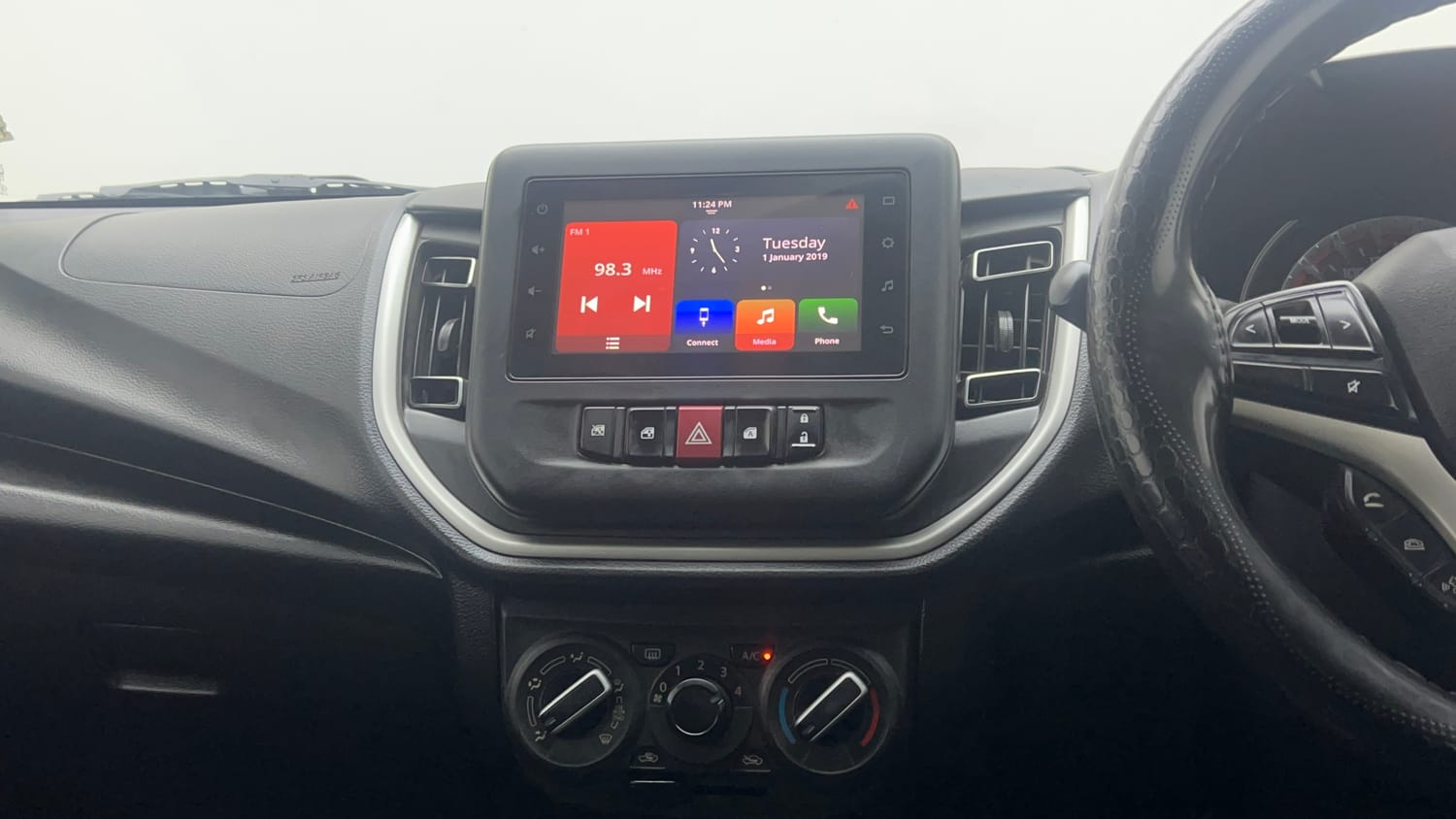 Used 2021 Maruti Suzuki Celerio ZXi Plus Petrol Manual interior MUSIC SYSTEM & AC CONTROL VIEW