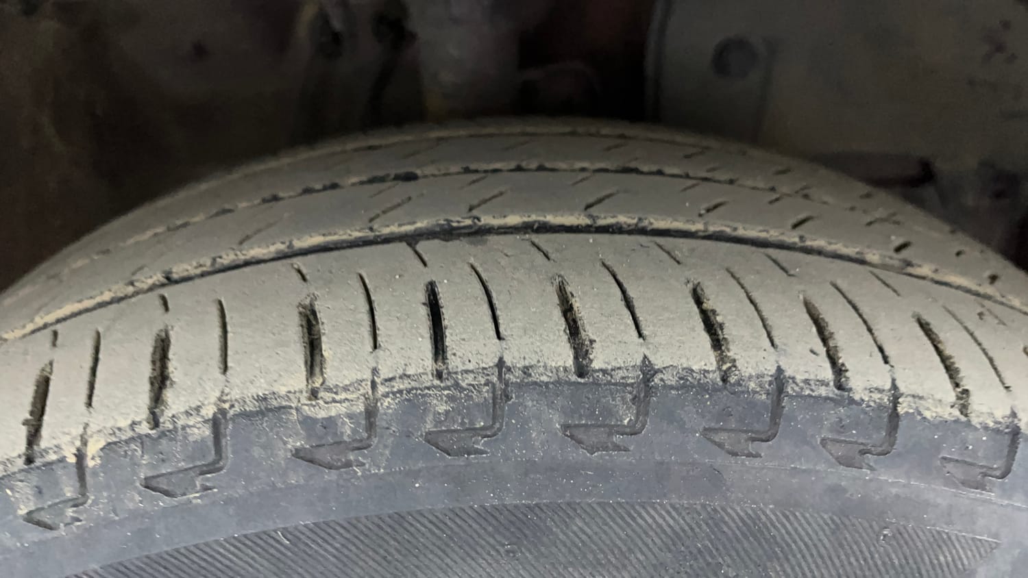 Used 2022 Honda City ZX CVT Petrol Petrol Automatic tyres RIGHT FRONT TYRE TREAD VIEW