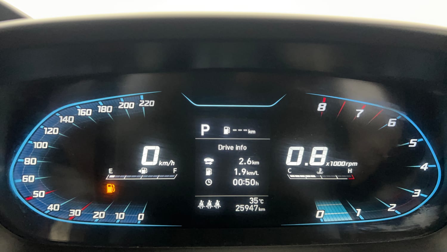 Used 2023 Hyundai i20 N Line N8 1.0 Turbo DCT Petrol Automatic interior CLUSTERMETER VIEW