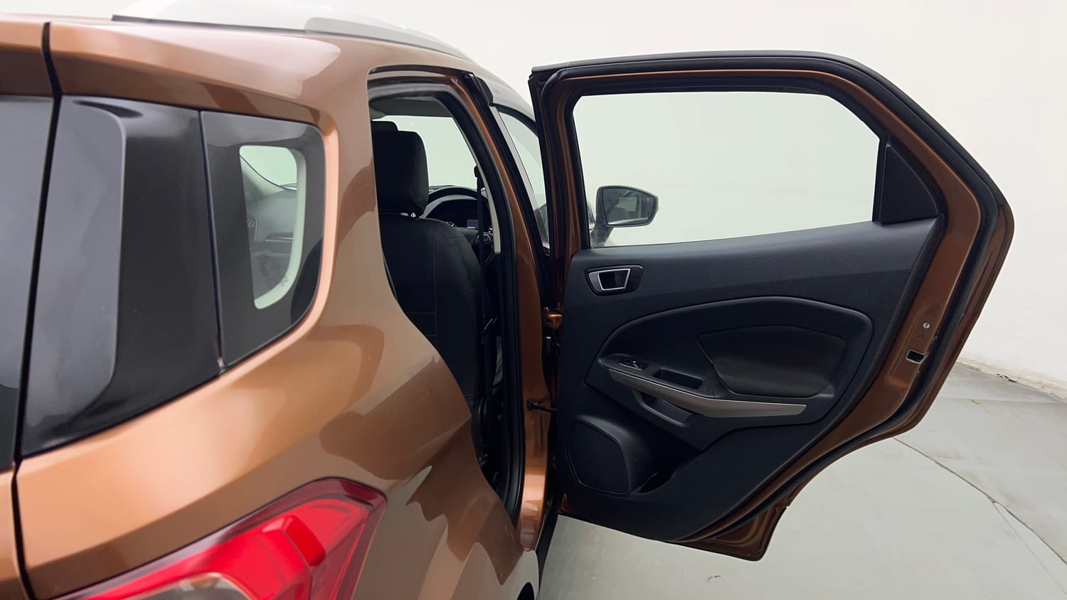 Used 2018 Ford EcoSport Titanium 1.5L Ti-VCT Petrol Manual interior RIGHT REAR DOOR OPEN VIEW