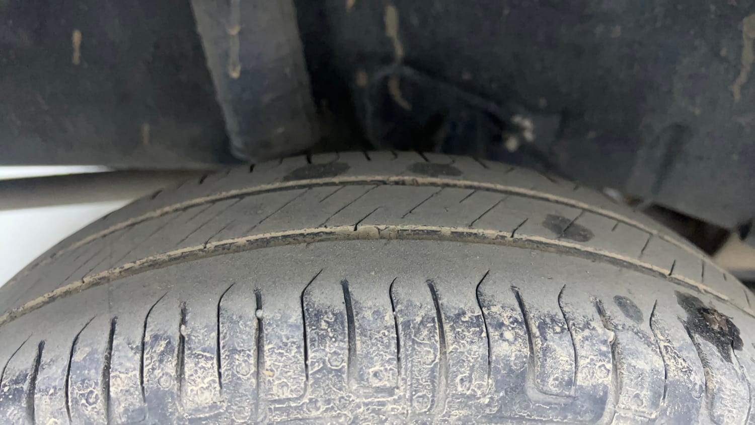 Used 2019 Datsun Go Plus T Petrol Manual tyres RIGHT REAR TYRE TREAD VIEW