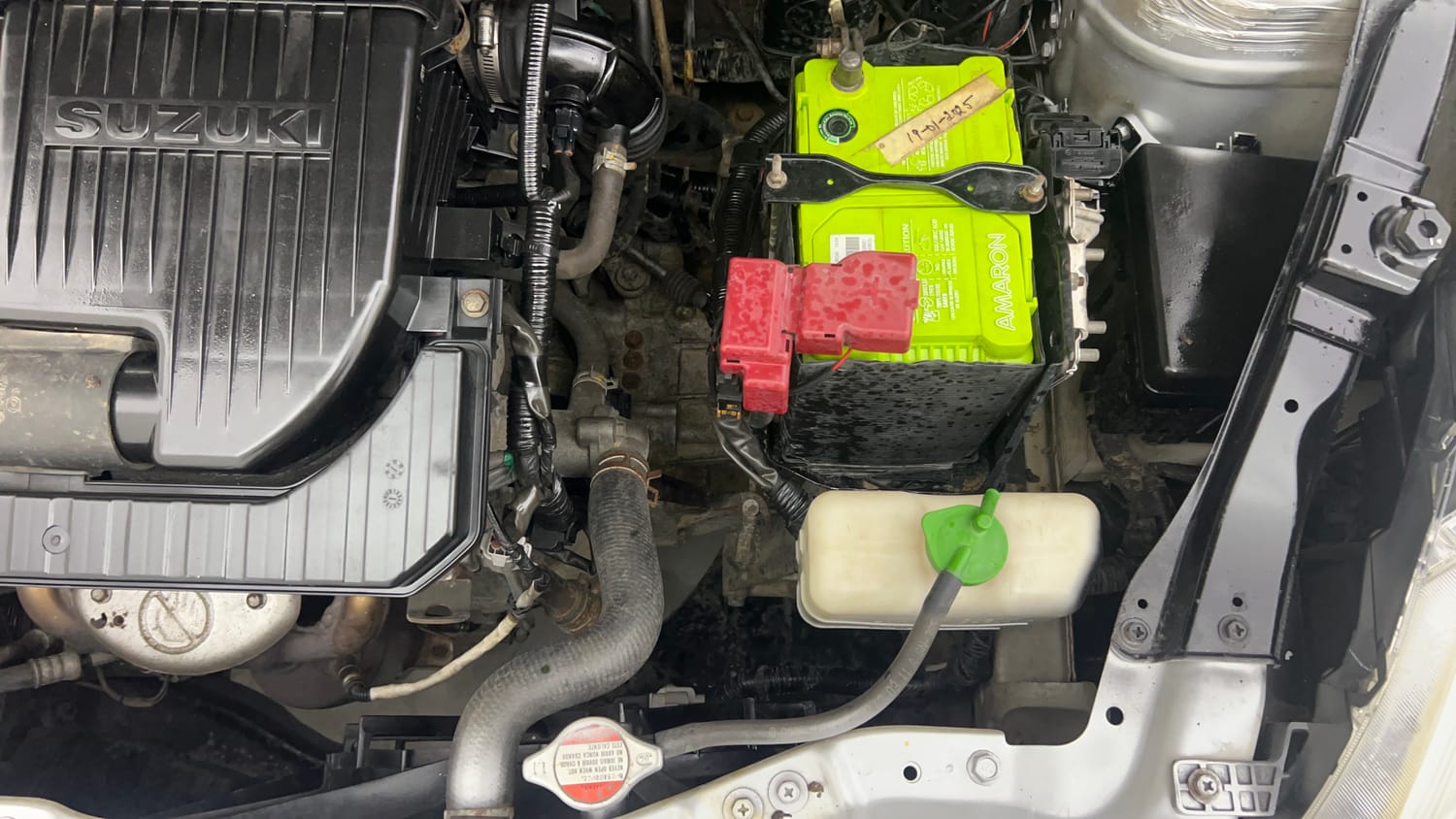 Used 2012 Maruti Suzuki Swift LXi Petrol Manual engine ENGINE LEFT SIDE VIEW