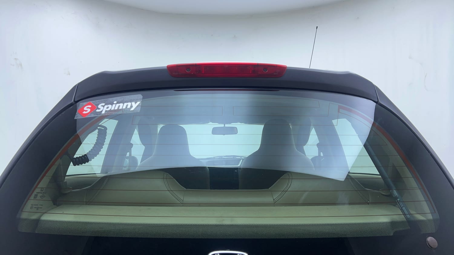Used 2018 Honda Brio S (O)MT Petrol Manual exterior BACK WINDSHIELD VIEW