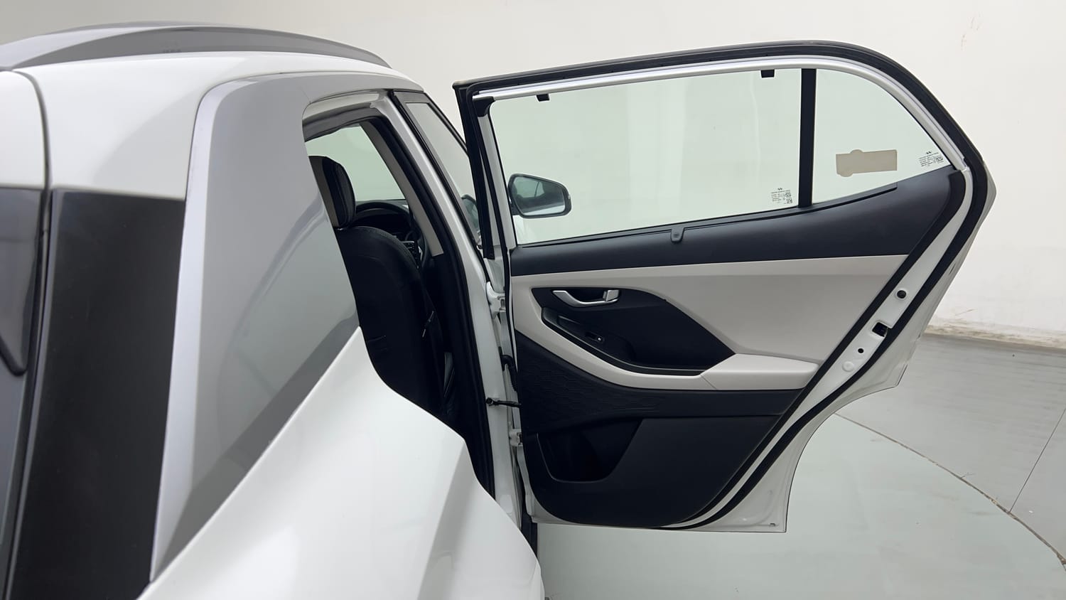 Used 2023 Hyundai Creta SX 1.5 Petrol Petrol Manual interior RIGHT REAR DOOR OPEN VIEW