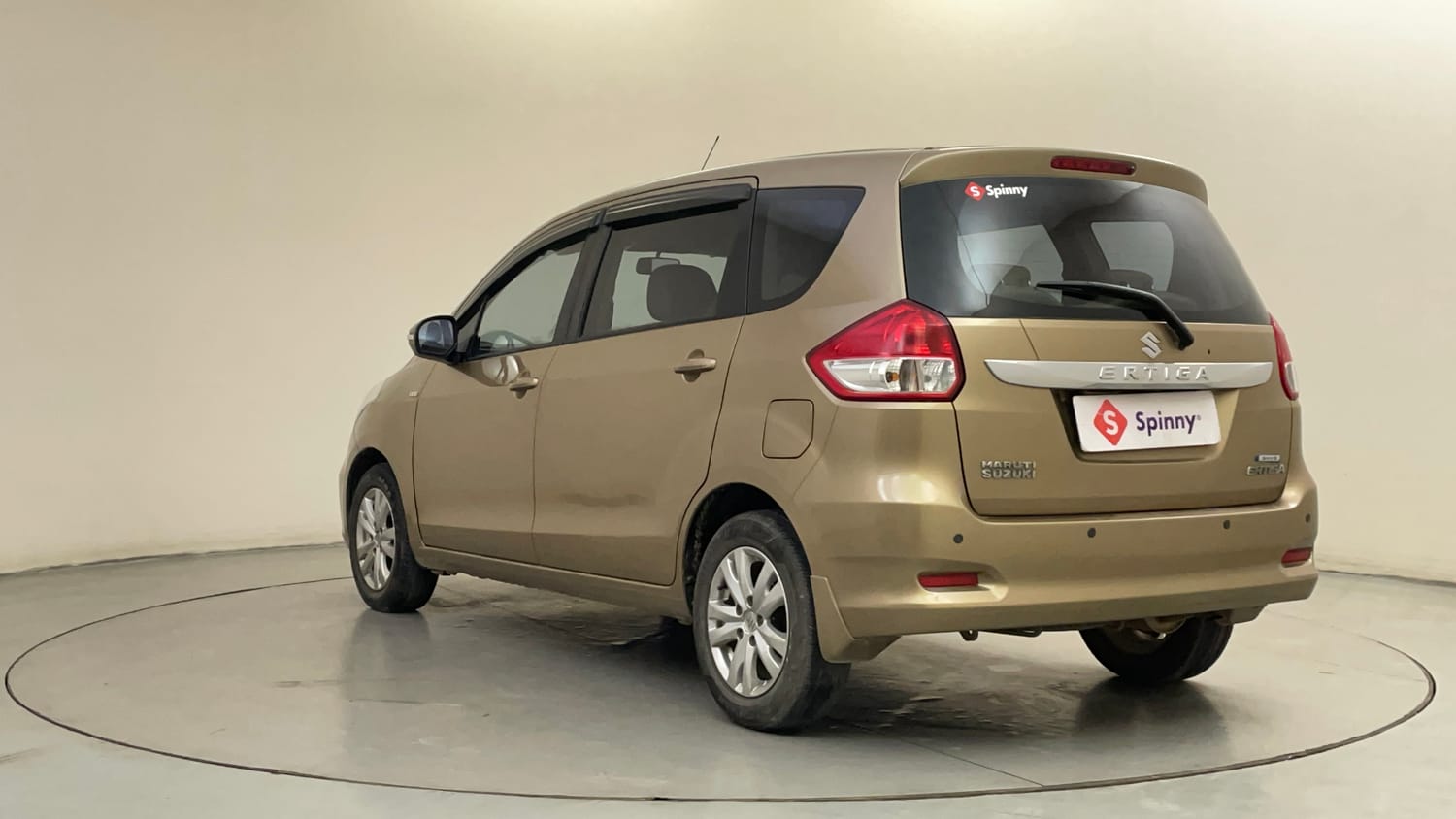 Used 2017 Maruti Suzuki Ertiga ZDI + SHVS Diesel Manual exterior LEFT REAR CORNER VIEW
