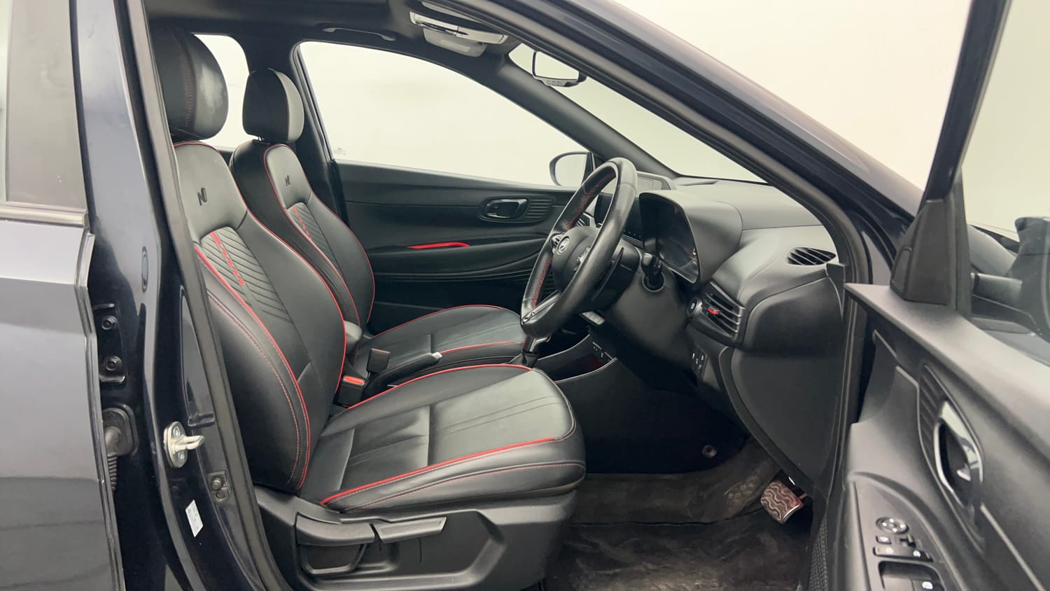 Used 2023 Hyundai i20 N Line N8 1.0 Turbo DCT Petrol Automatic interior RIGHT SIDE FRONT DOOR CABIN VIEW