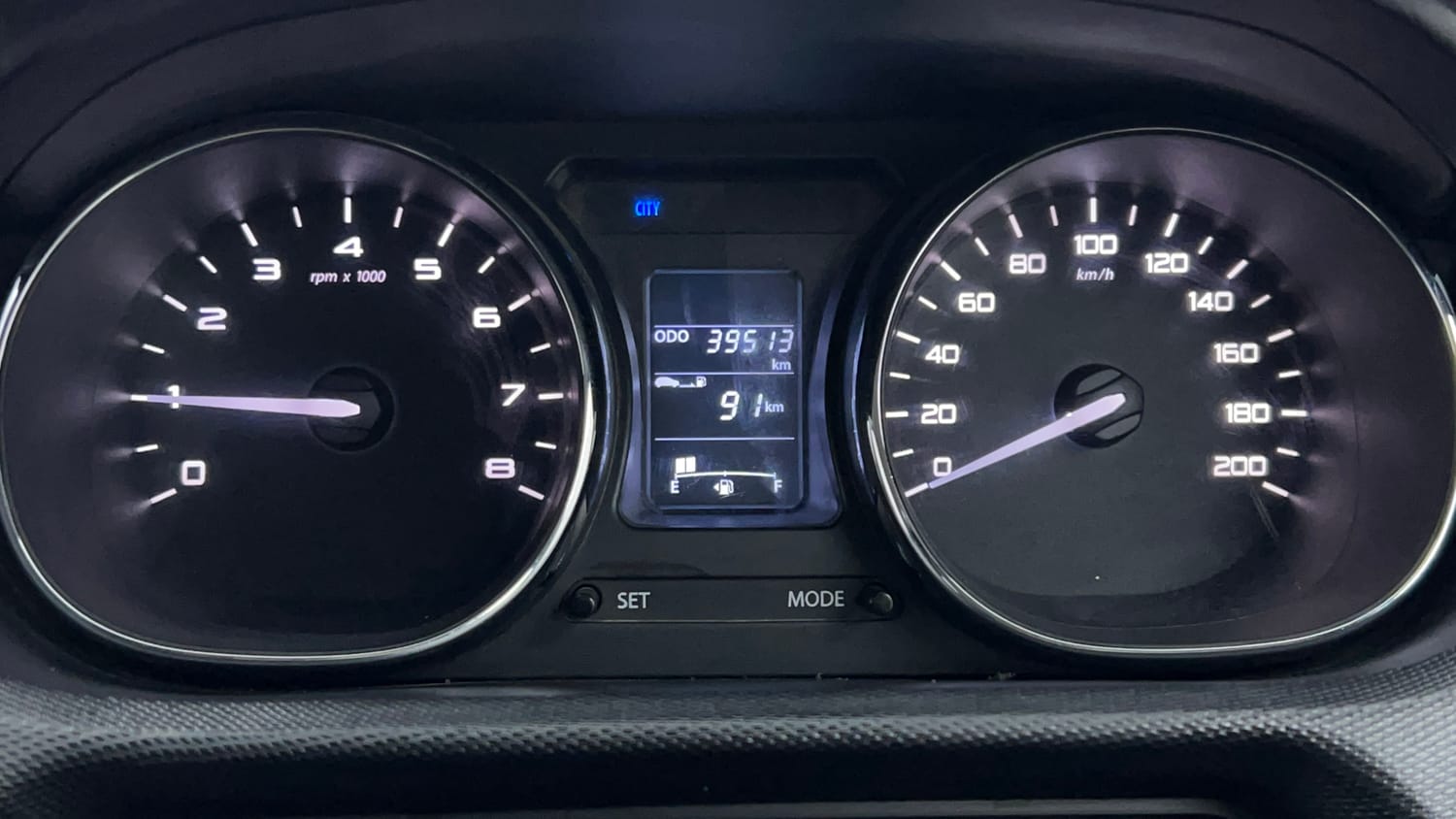 Used 2019 Tata Tiago Revotron XT Petrol Manual interior CLUSTERMETER VIEW