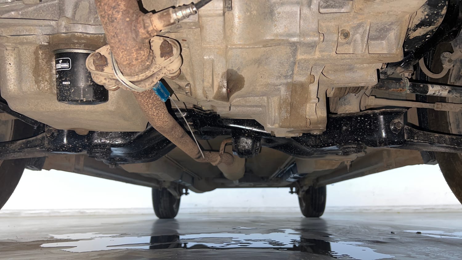 Used 2016 Maruti Suzuki Wagon R VXI Petrol Manual extra FRONT LEFT UNDERBODY VIEW