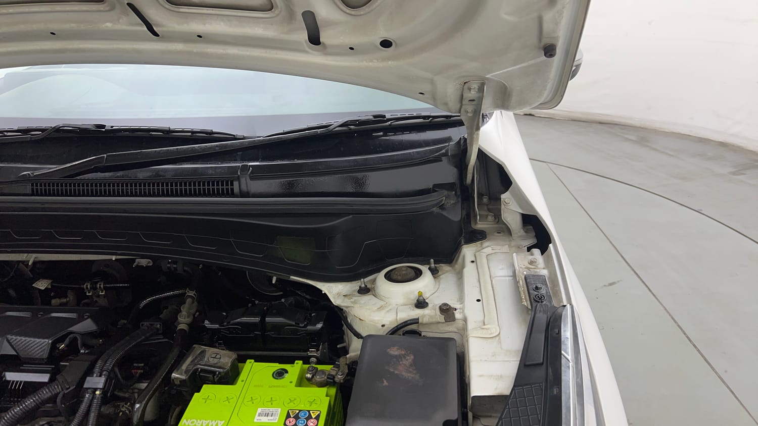 Used 2021 kia Seltos HTX 1.5 IVT Petrol Automatic engine ENGINE LEFT SIDE HINGE & APRON VIEW