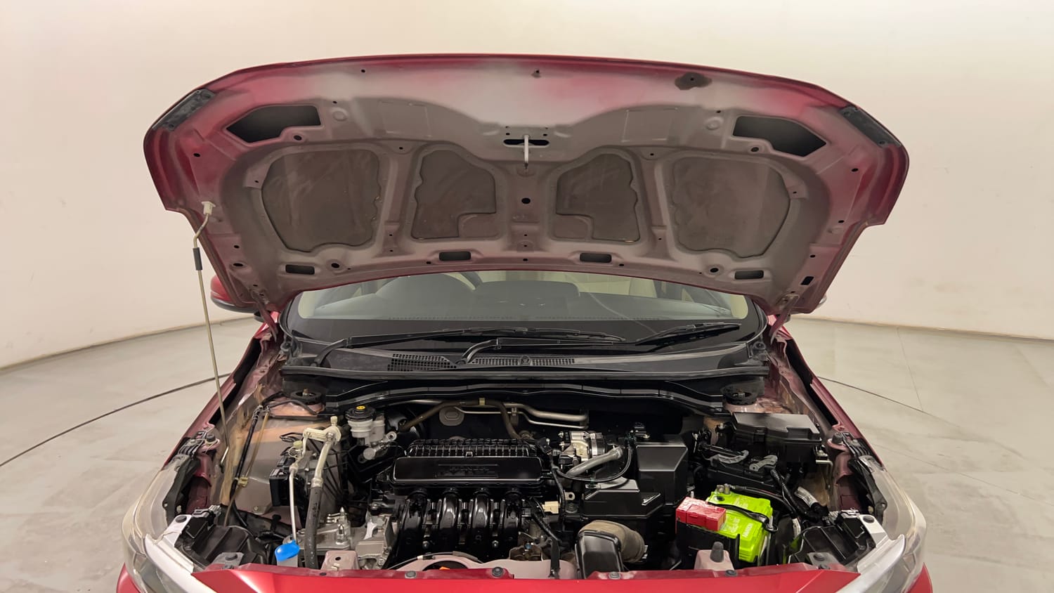 Used 2020 Honda Amaze 1.2 V CVT Petrol Petrol Automatic engine ENGINE & BONNET OPEN FRONT VIEW