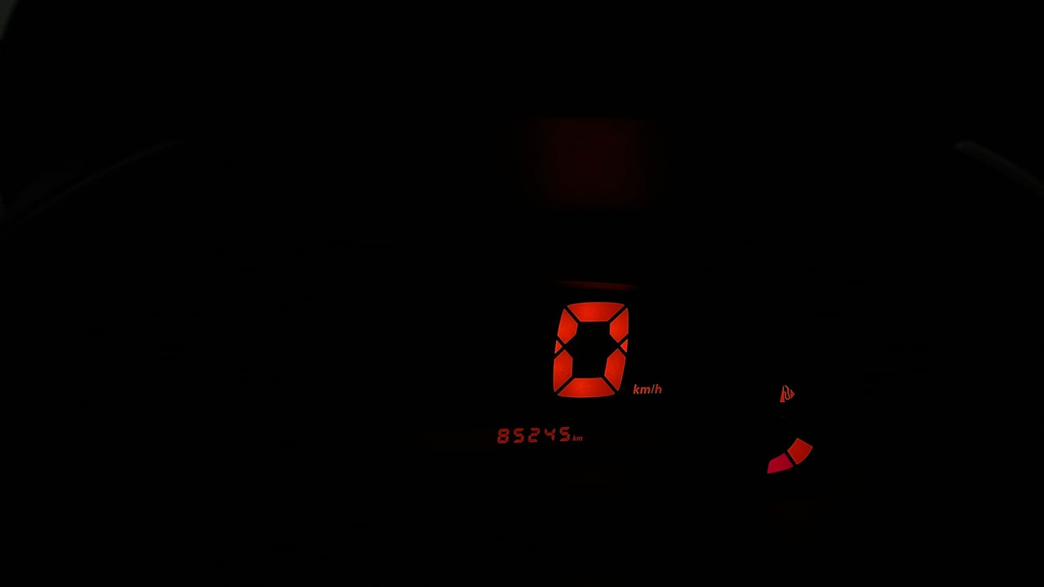 Used 2016 Renault Kwid RXT Petrol Manual interior CLUSTERMETER VIEW