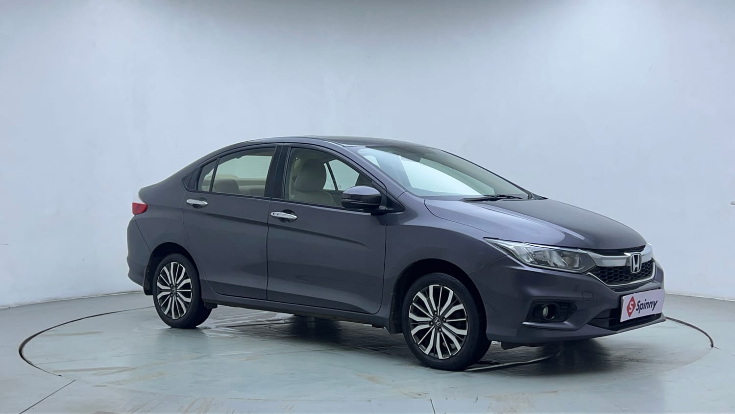 Used 2019 Honda City VX CVT Petrol Petrol Automatic exterior RIGHT FRONT CORNER VIEW