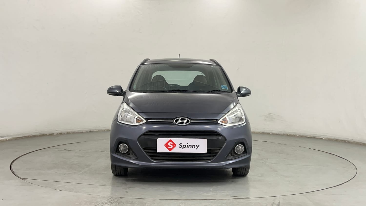 Used 2014 Hyundai Grand i10 Asta AT 1.2 Kappa VTVT Petrol Automatic exterior FRONT VIEW