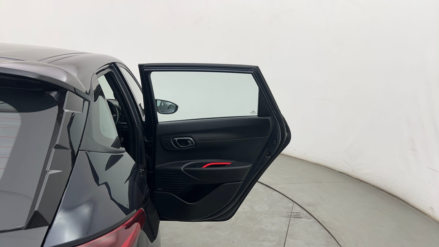 Used 2023 Hyundai i20 N Line N8 1.0 Turbo DCT Petrol Automatic interior RIGHT REAR DOOR OPEN VIEW