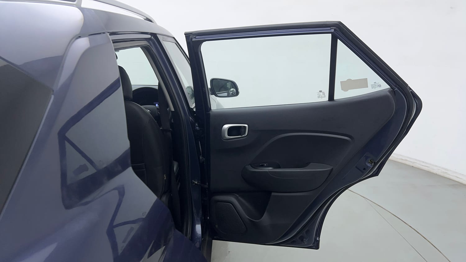 Used 2020 Hyundai Venue SX Plus 1.0 Turbo DCT Petrol Automatic interior RIGHT REAR DOOR OPEN VIEW