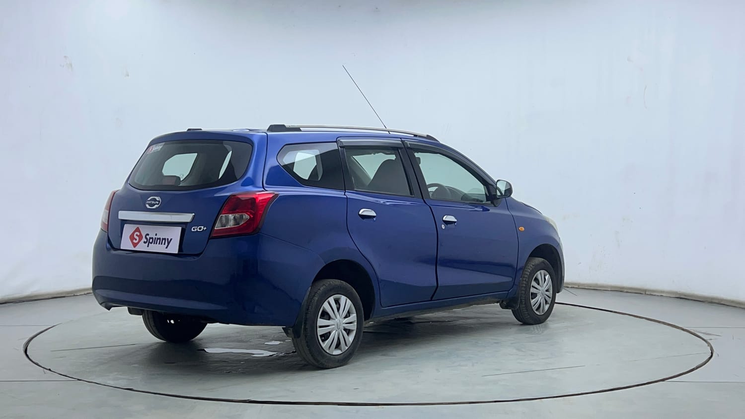 Used 2019 Datsun Go Plus T Petrol Manual exterior RIGHT REAR CORNER VIEW