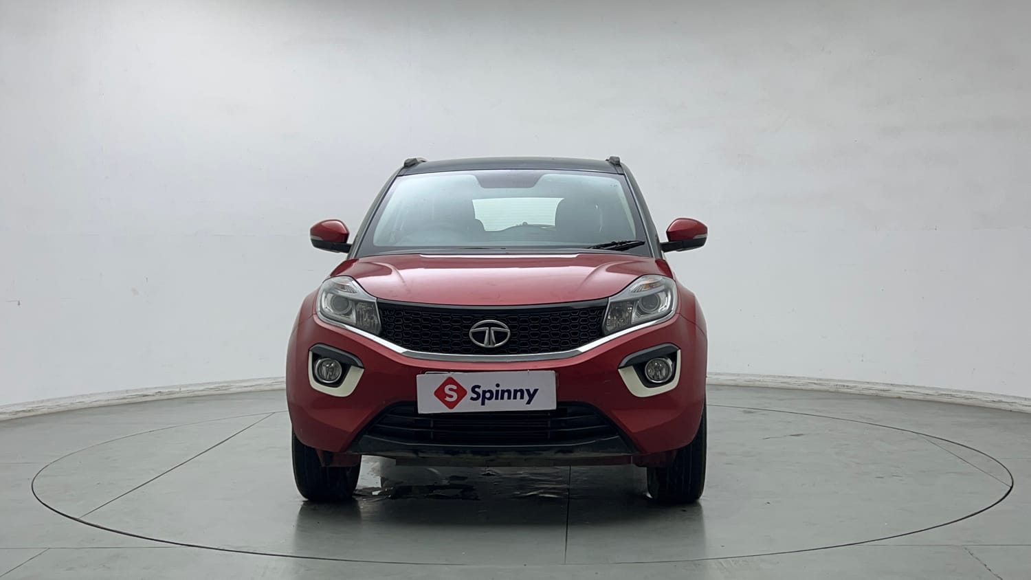 Used 2018 Tata Nexon XZA Plus Petrol Dual Tone Petrol Automatic exterior FRONT VIEW