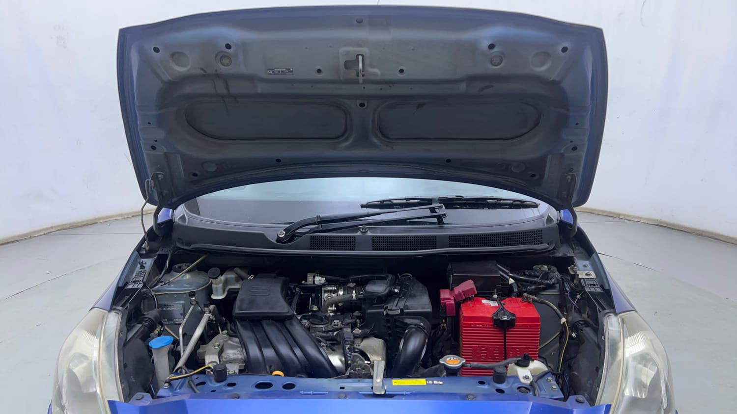 Used 2019 Datsun Go Plus T Petrol Manual engine ENGINE & BONNET OPEN FRONT VIEW