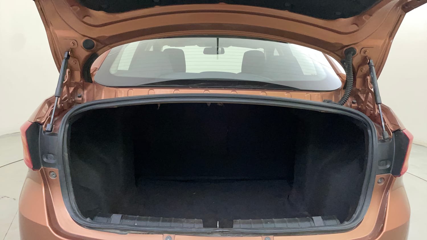 Used 2017 Tata Tigor Revotron XZ (O) Petrol Manual interior DICKY INSIDE VIEW