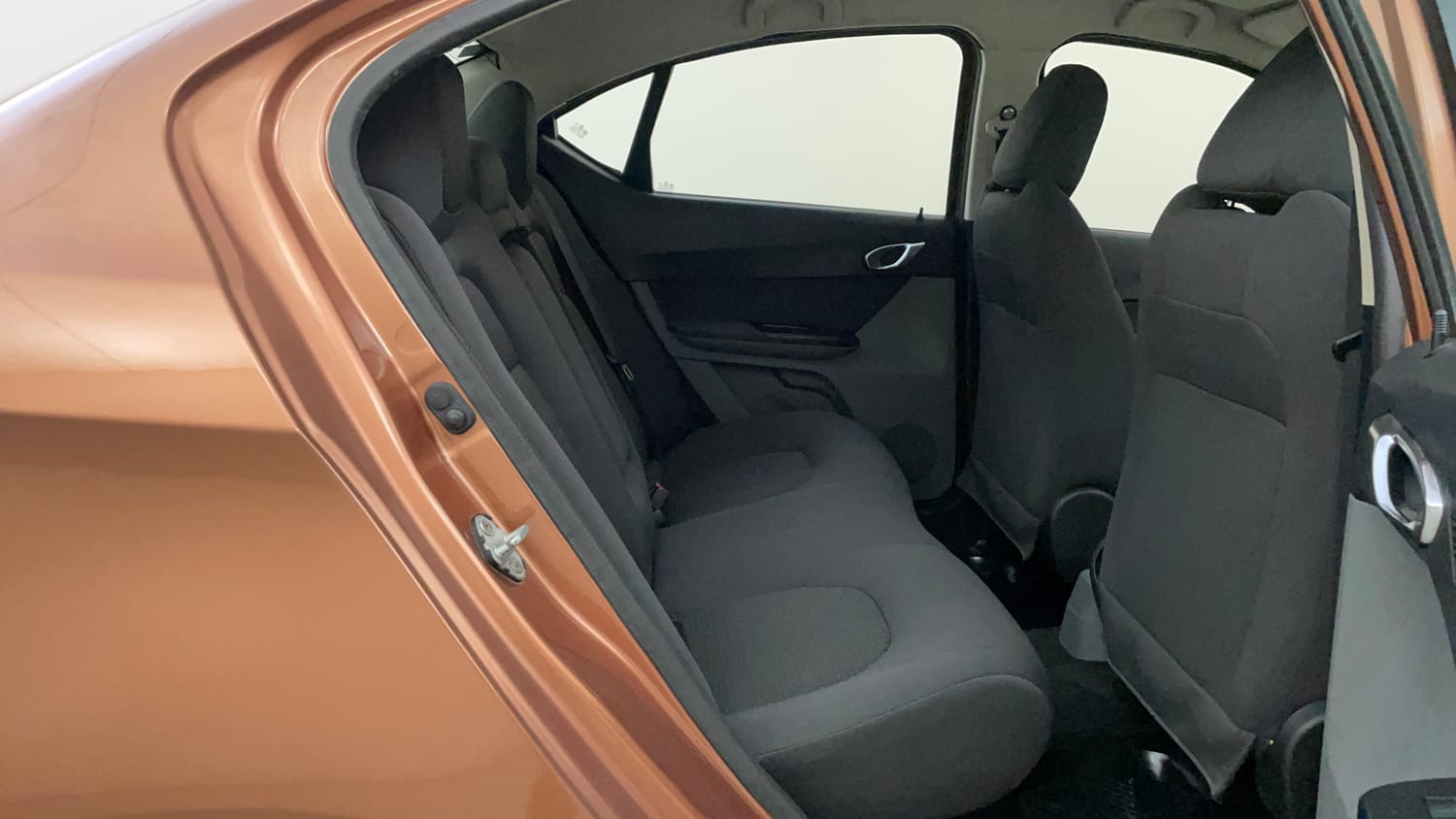 Used 2017 Tata Tigor Revotron XZ (O) Petrol Manual interior RIGHT SIDE REAR DOOR CABIN VIEW