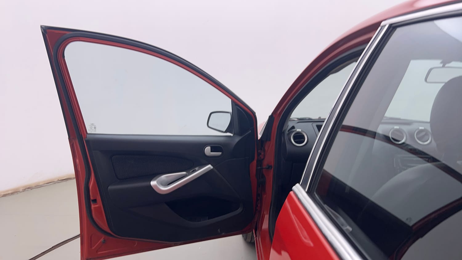 Used 2015 Ford Figo Duratec Petrol ZXI 1.2 Petrol Manual interior LEFT FRONT DOOR OPEN VIEW