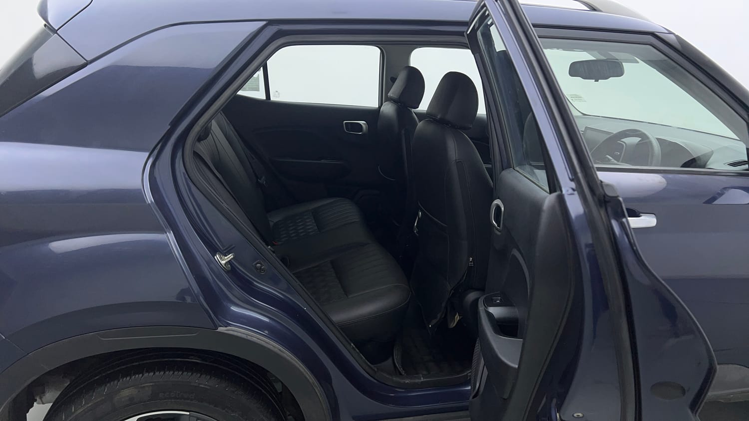 Used 2020 Hyundai Venue SX Plus 1.0 Turbo DCT Petrol Automatic interior RIGHT SIDE REAR DOOR CABIN VIEW