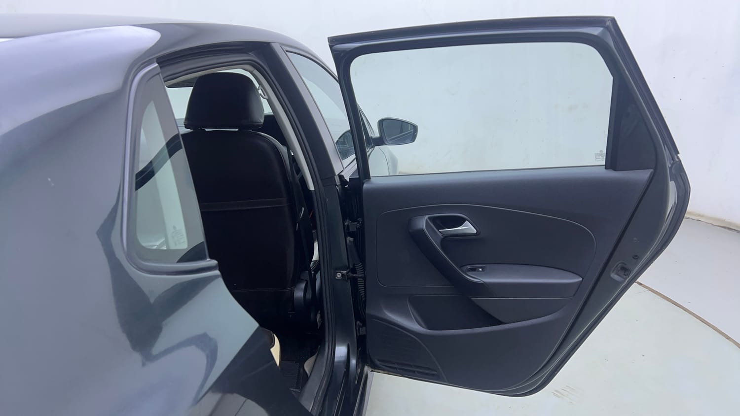 Used 2017 Volkswagen Polo Comfortline 1.5L (D) Diesel Manual interior RIGHT REAR DOOR OPEN VIEW