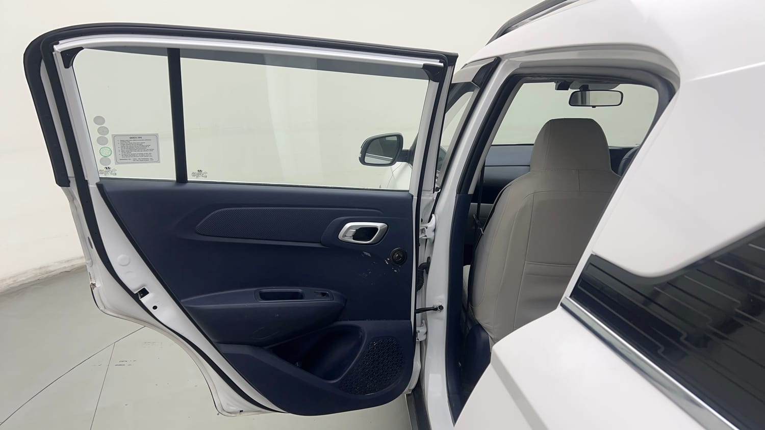 Used 2026 Hyundai Exter 1.2 Kappa Dual CNG MT HX 8 Cng Manual interior LEFT REAR DOOR OPEN VIEW