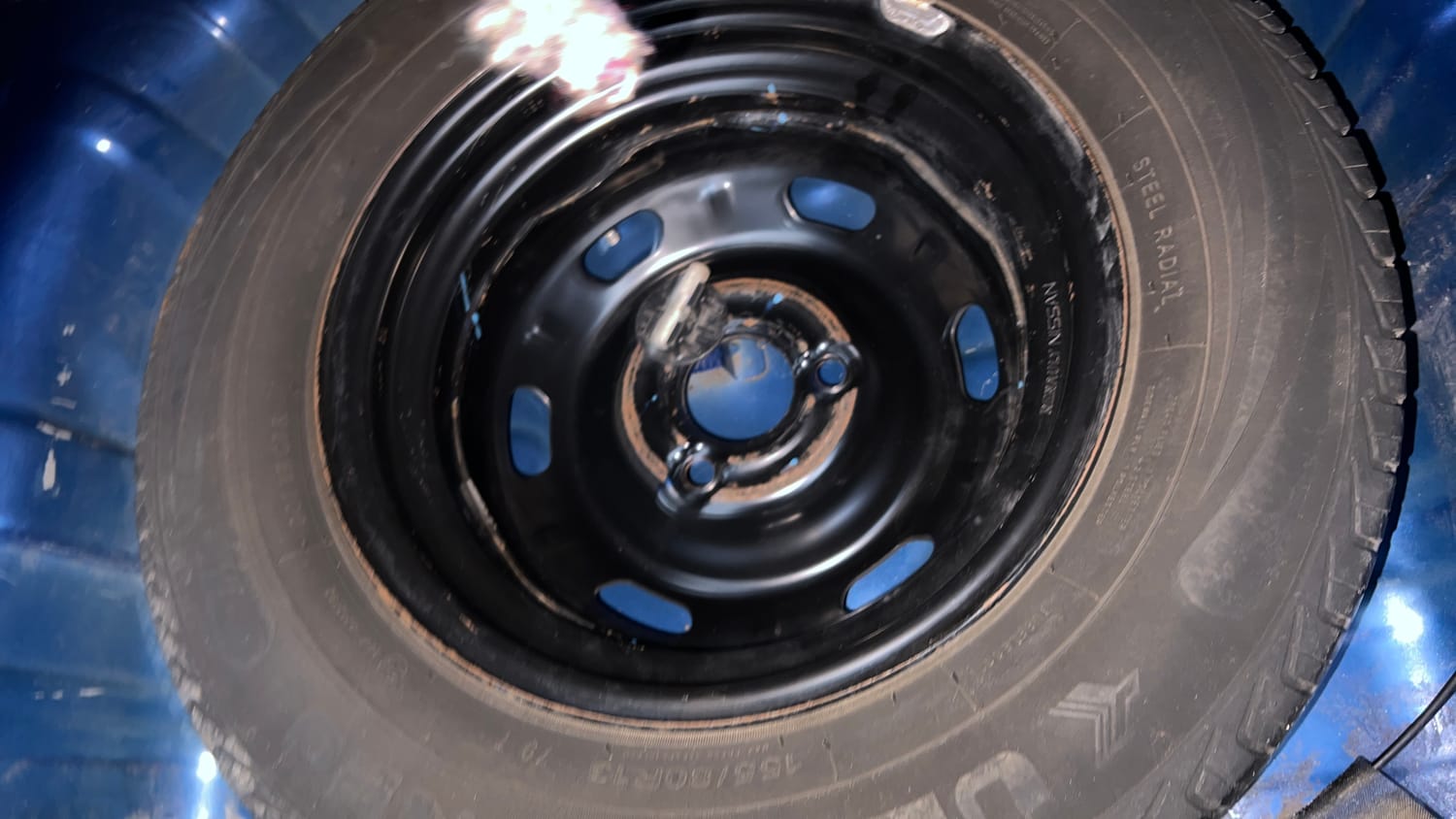 Used 2017 Renault Kwid CLIMBER 1.0 AMT Petrol Automatic tyres SPARE TYRE VIEW