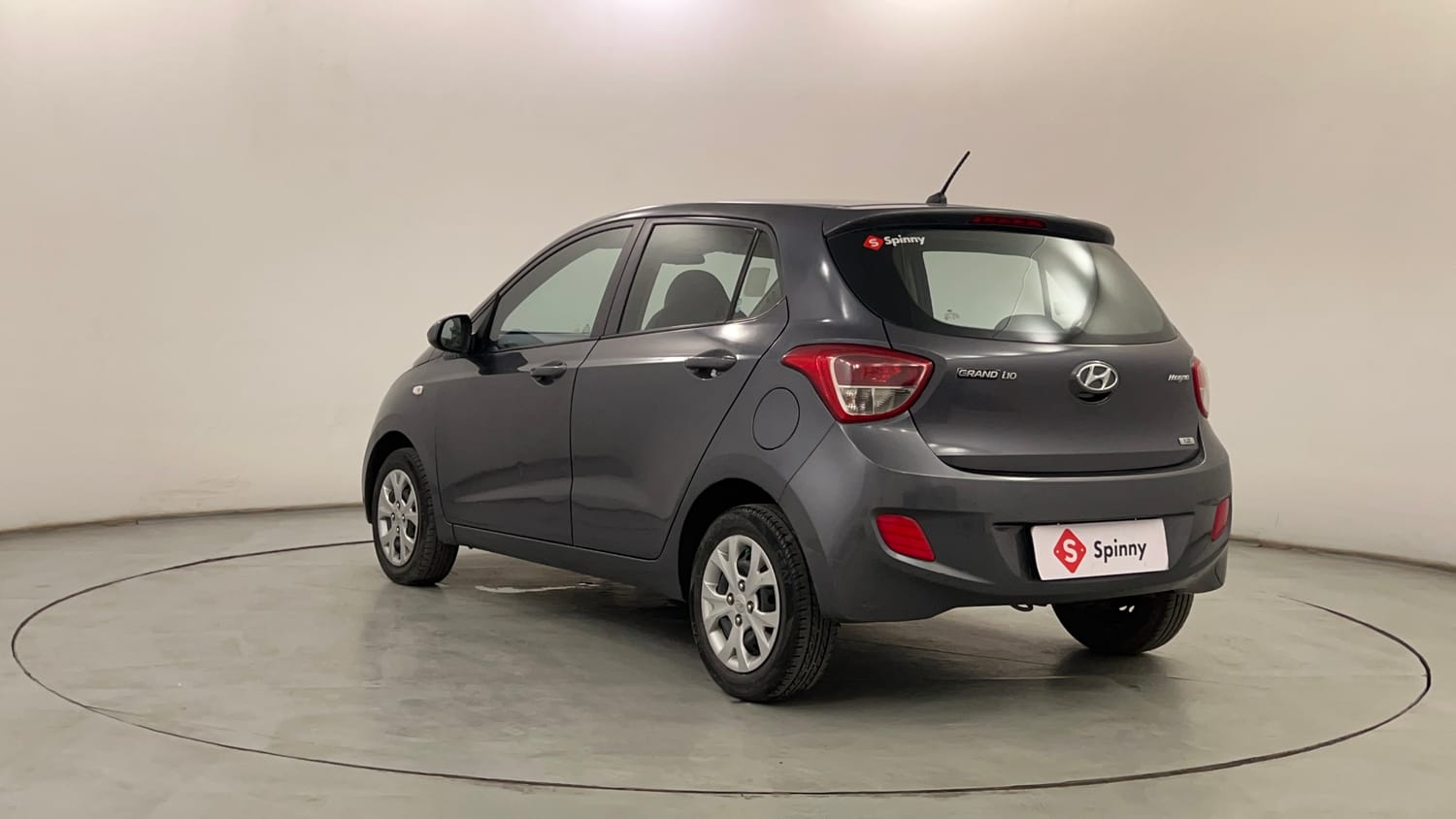 Used 2014 Hyundai Grand i10 Magna 1.2 Kappa VTVT Petrol Manual exterior LEFT REAR CORNER VIEW