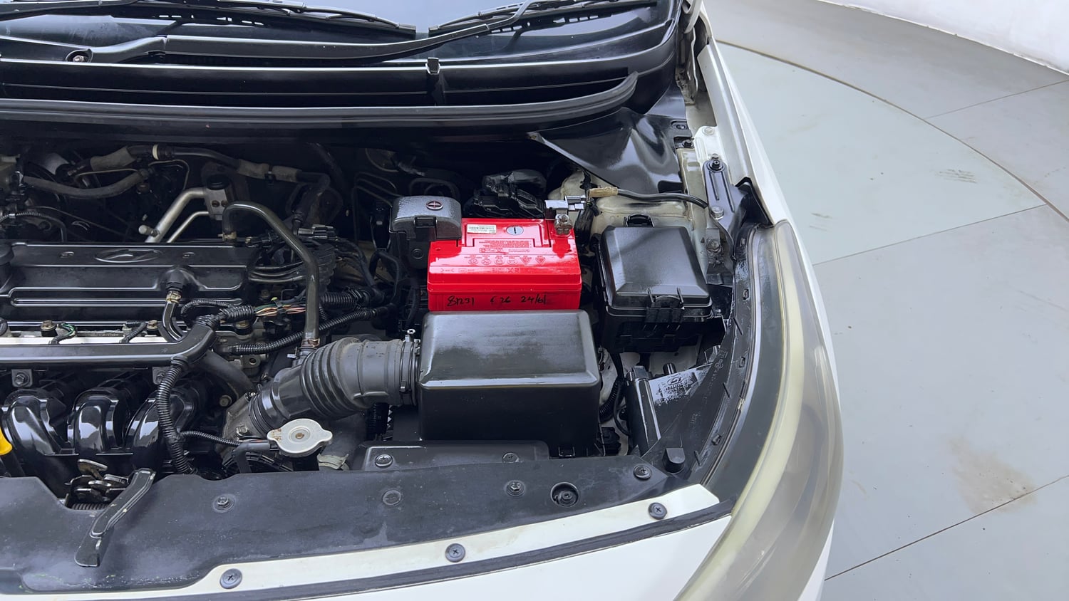 Used 2015 Hyundai Elite i20 Asta 1.2 Petrol Manual engine ENGINE LEFT SIDE VIEW