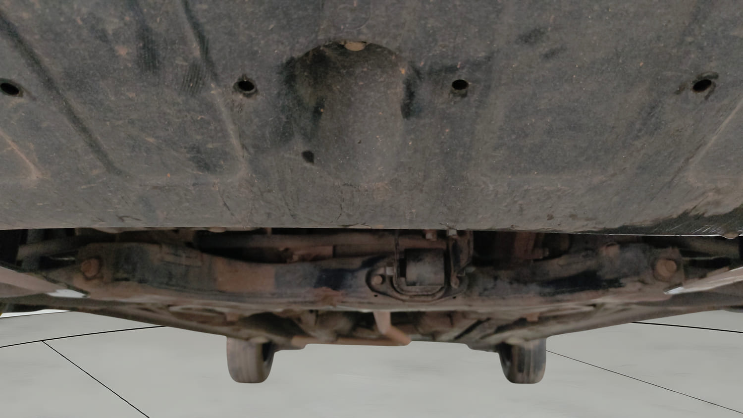 Used 2019 Hyundai Elite i20 Magna Plus 1.2 Petrol Manual extra FRONT LEFT UNDERBODY VIEW