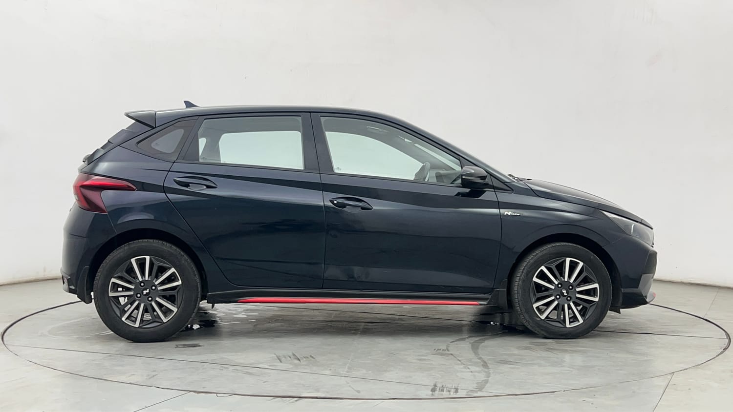 Used 2023 Hyundai i20 N Line N8 1.0 Turbo DCT Petrol Automatic exterior RIGHT SIDE VIEW