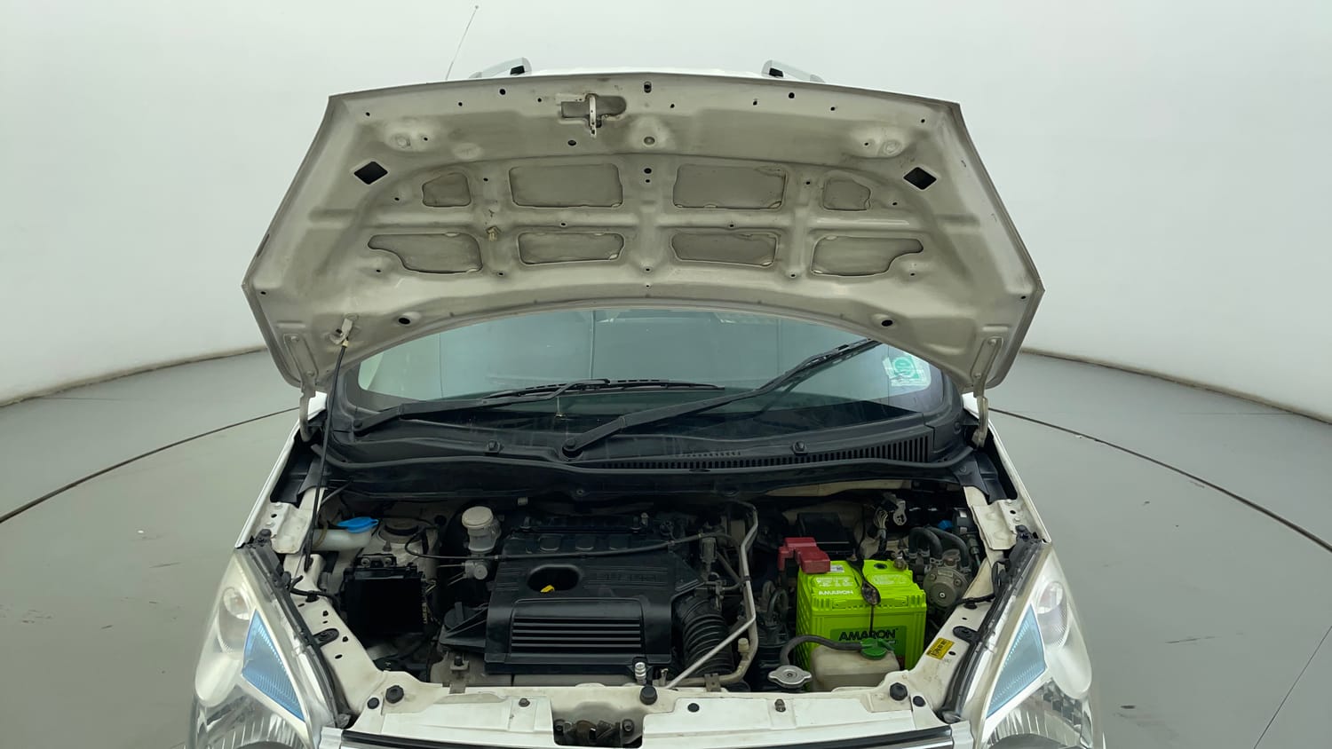 Used 2017 Maruti Suzuki Wagon R LXI CNG Cng Manual engine ENGINE & BONNET OPEN FRONT VIEW