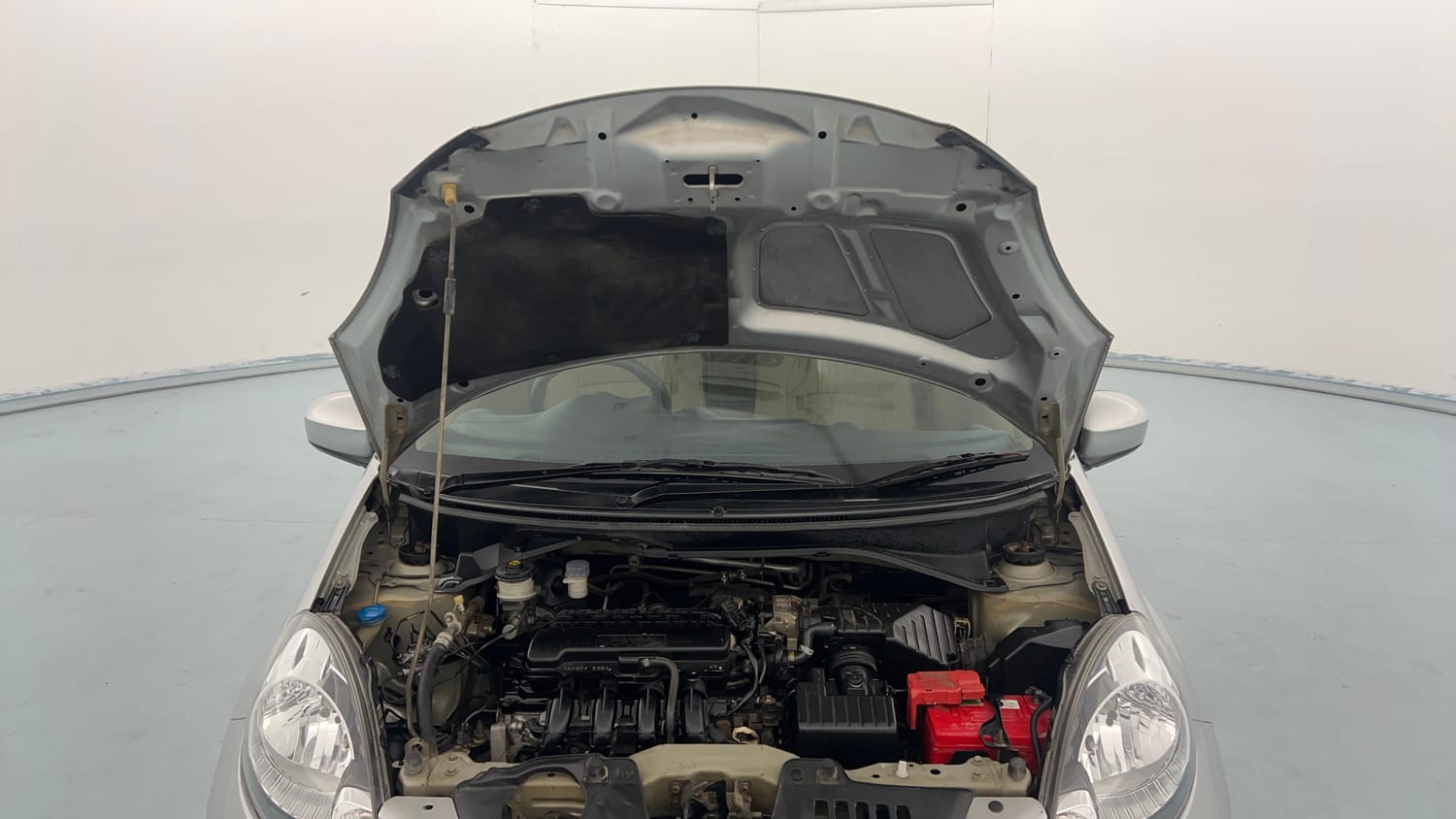 Used 2014 Honda Amaze 1.2 S i-VTEC Petrol Manual engine ENGINE & BONNET OPEN FRONT VIEW