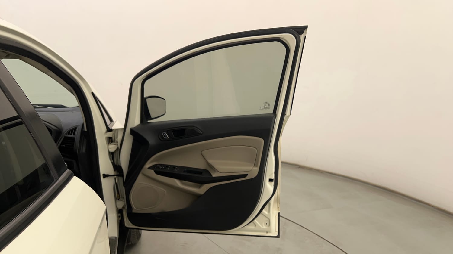 Used 2021 Ford EcoSport Trend 1.5L Ti-VCT Petrol Manual interior RIGHT FRONT DOOR OPEN VIEW