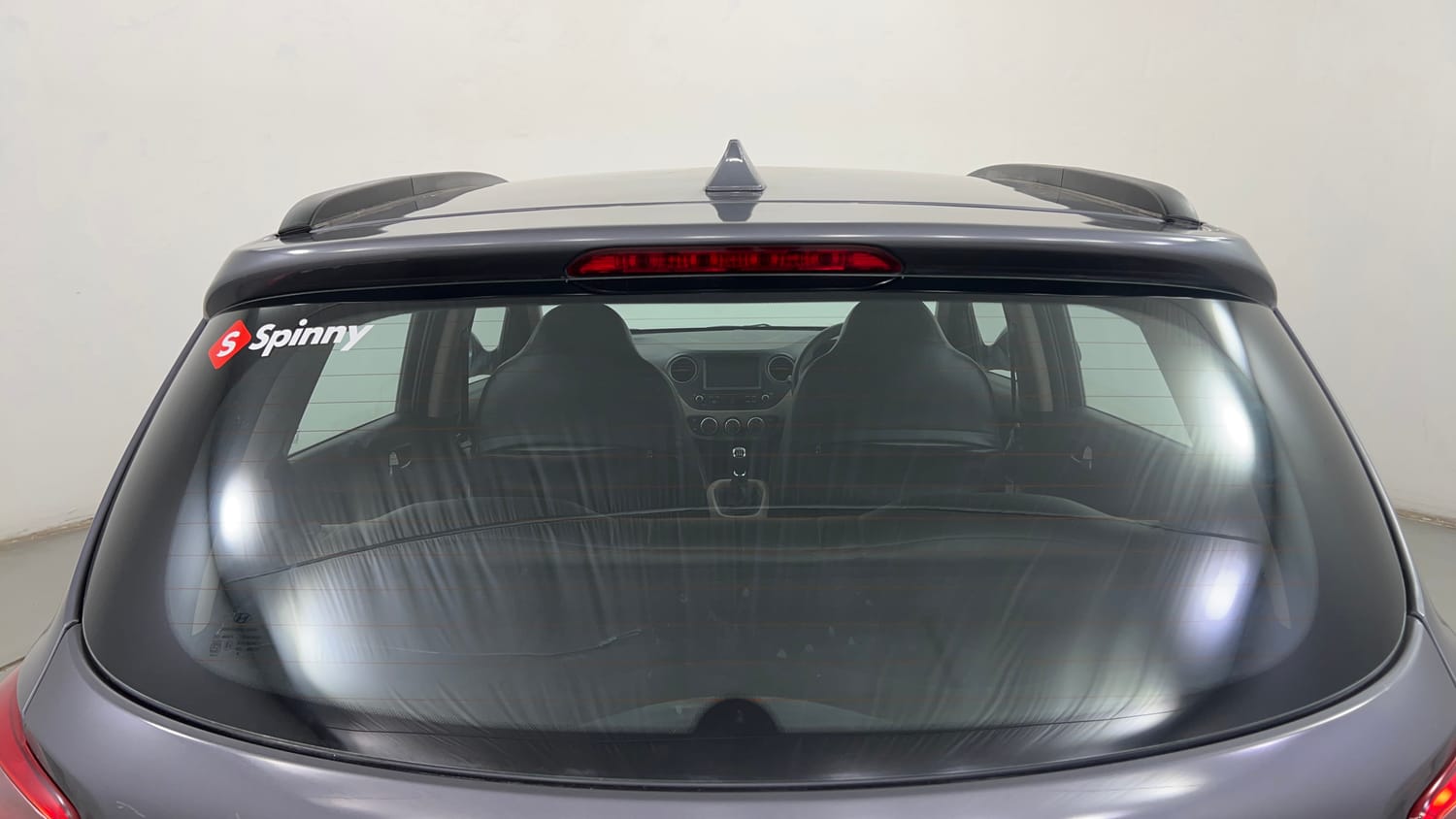 Used 2018 Hyundai Grand i10 Sportz 1.2 Kappa VTVT Petrol Manual exterior BACK WINDSHIELD VIEW