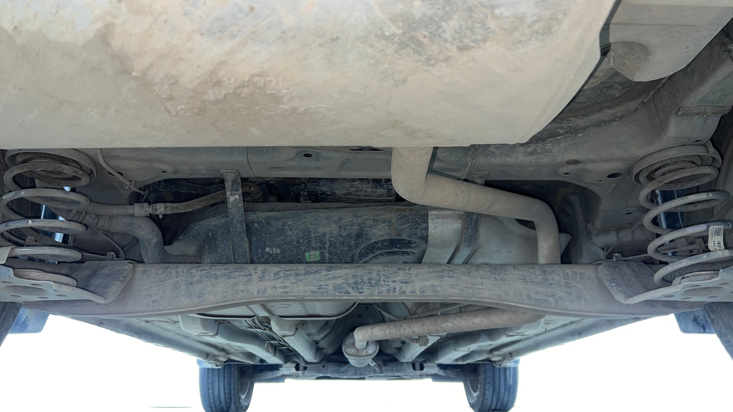 Used 2023 Hyundai Creta SX 1.5 Petrol Petrol Manual extra REAR UNDERBODY VIEW (TAKEN FROM REAR)