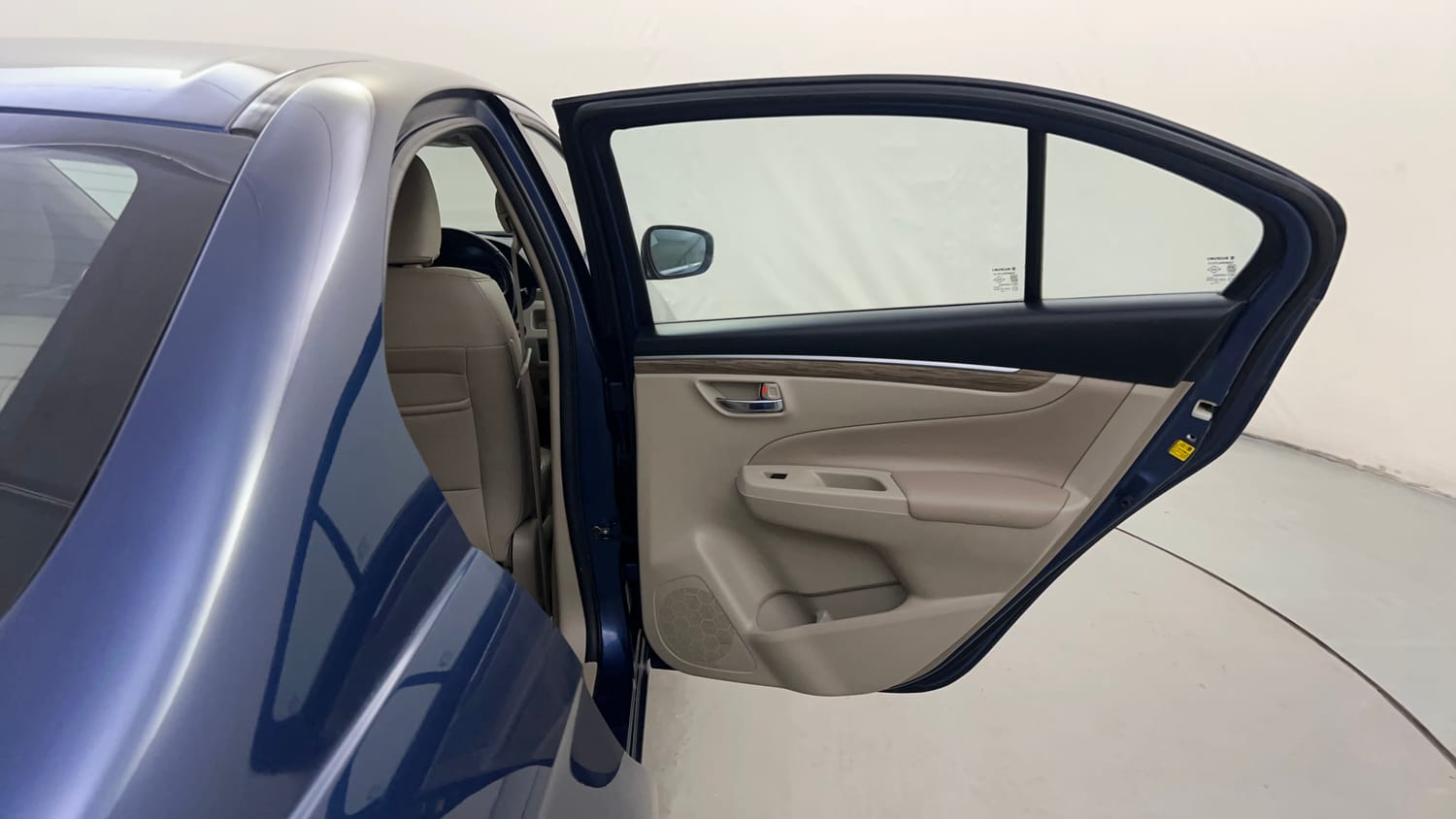 Used 2020 Maruti Suzuki Ciaz Alpha Hybrid 1.5 Petrol Manual interior RIGHT REAR DOOR OPEN VIEW