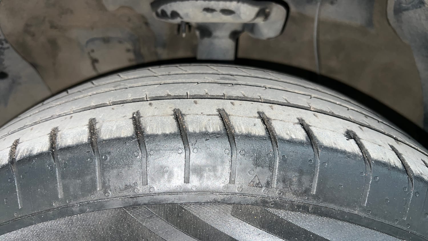 Used 2022 Hyundai Creta S 1.5 Diesel Diesel Manual tyres LEFT FRONT TYRE TREAD VIEW