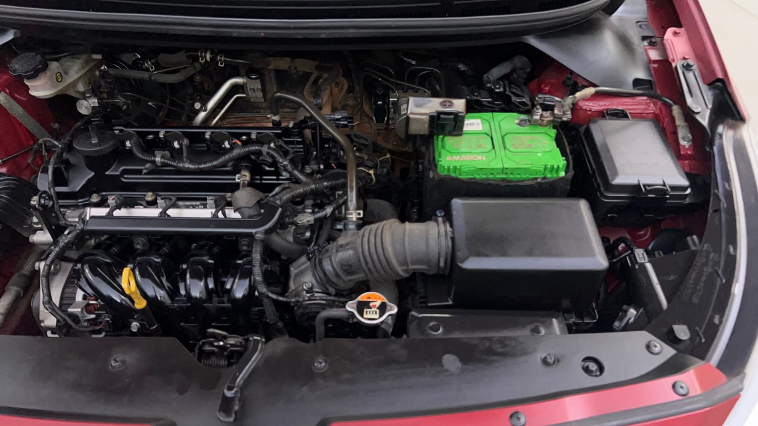 Used 2018 Hyundai Elite i20 Asta 1.2 (O) Petrol Manual engine ENGINE LEFT SIDE VIEW