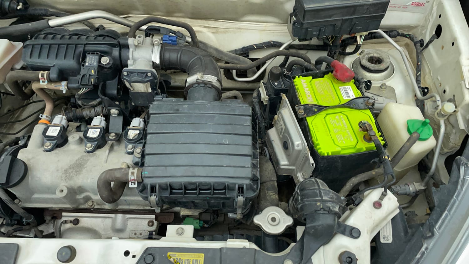 Used 2020 Maruti Suzuki Alto 800 LXi Petrol Manual engine ENGINE LEFT SIDE VIEW