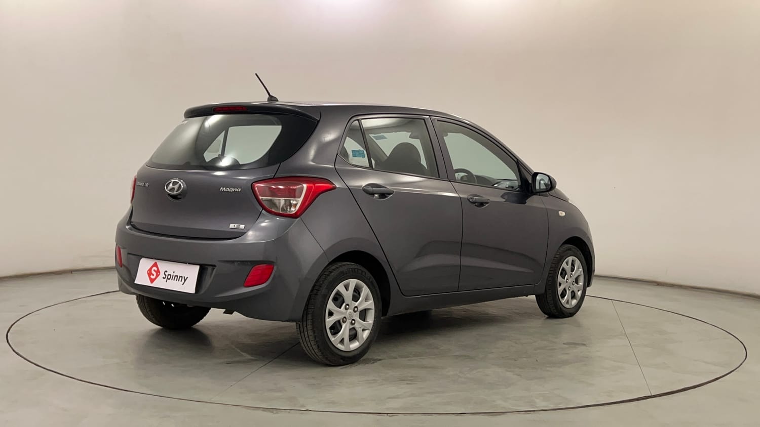 Used 2014 Hyundai Grand i10 Magna 1.2 Kappa VTVT Petrol Manual exterior RIGHT REAR CORNER VIEW