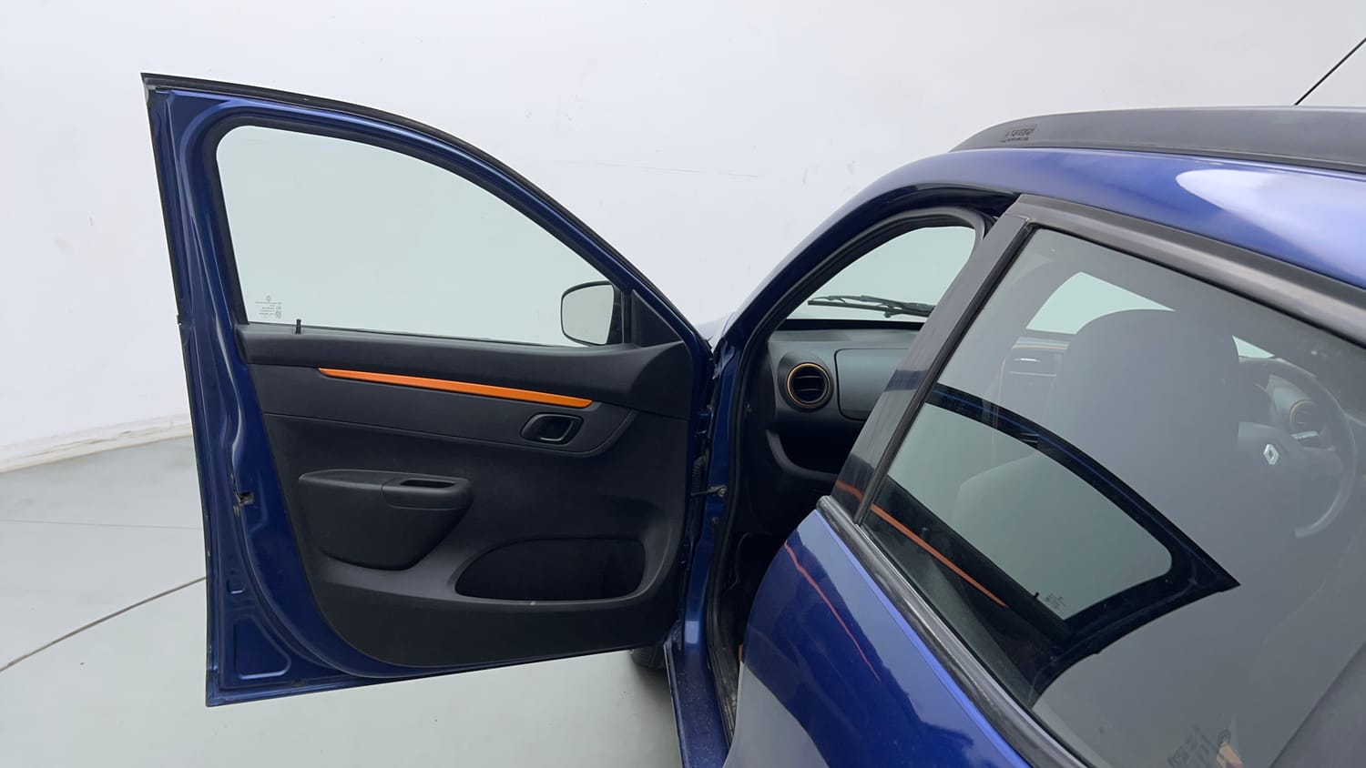 Used 2017 Renault Kwid CLIMBER 1.0 AMT Petrol Automatic interior LEFT FRONT DOOR OPEN VIEW