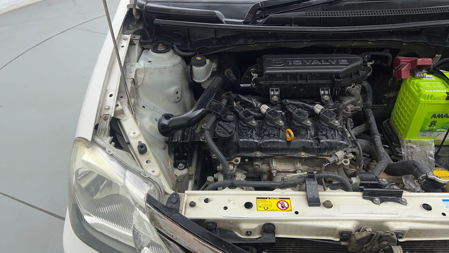 Used 2016 Toyota Etios VX Petrol Manual engine ENGINE RIGHT SIDE VIEW