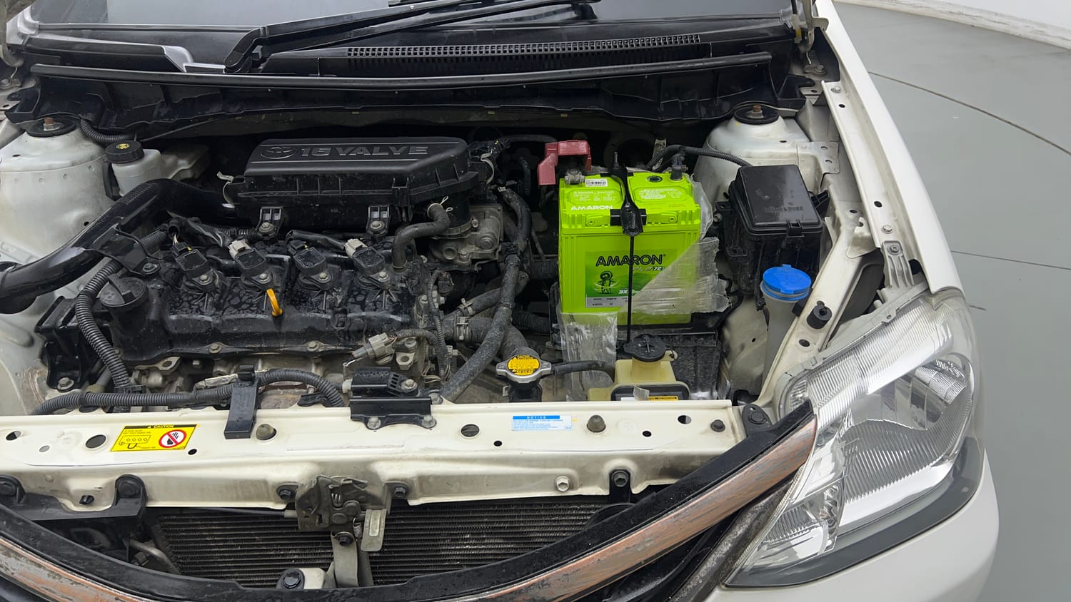 Used 2016 Toyota Etios VX Petrol Manual engine ENGINE LEFT SIDE VIEW
