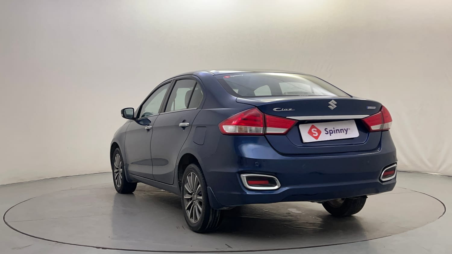 Used 2020 Maruti Suzuki Ciaz Alpha Hybrid 1.5 Petrol Manual exterior LEFT REAR CORNER VIEW