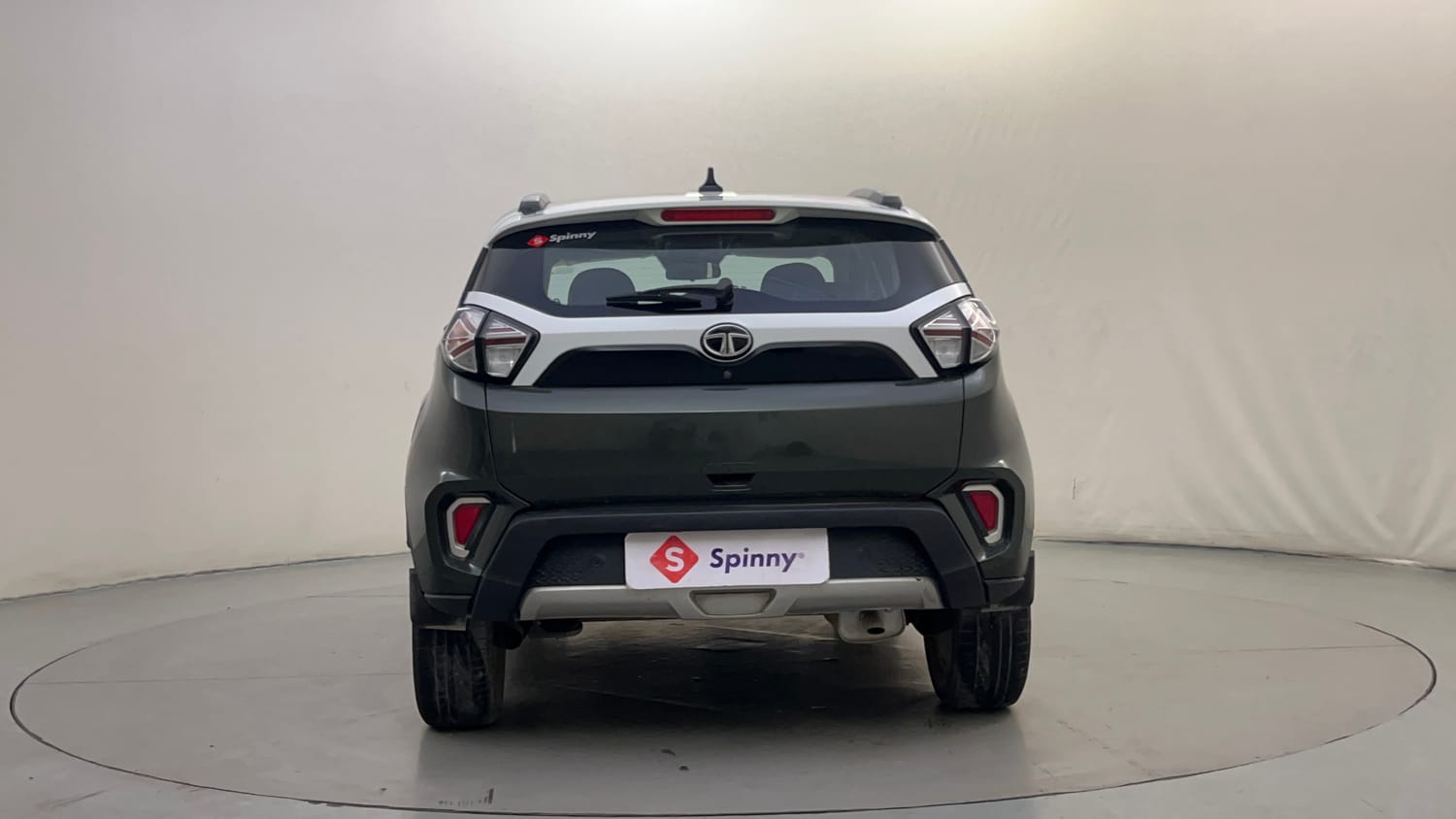 Used 2020 Tata Nexon XZ Plus (O) Dual Tone Petrol Manual exterior BACK VIEW