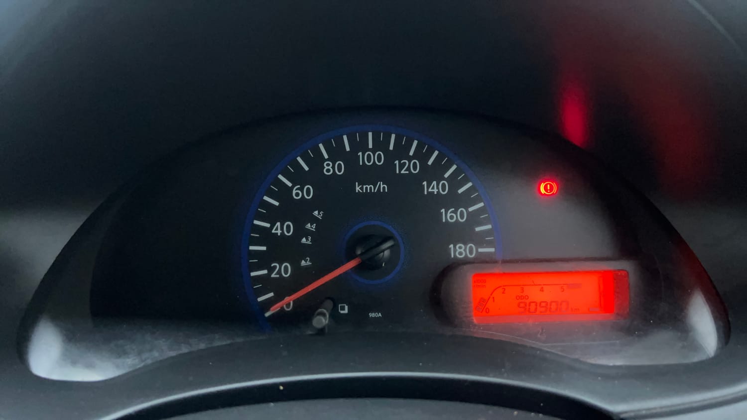 Used 2019 Datsun Go Plus T Petrol Manual interior CLUSTERMETER VIEW