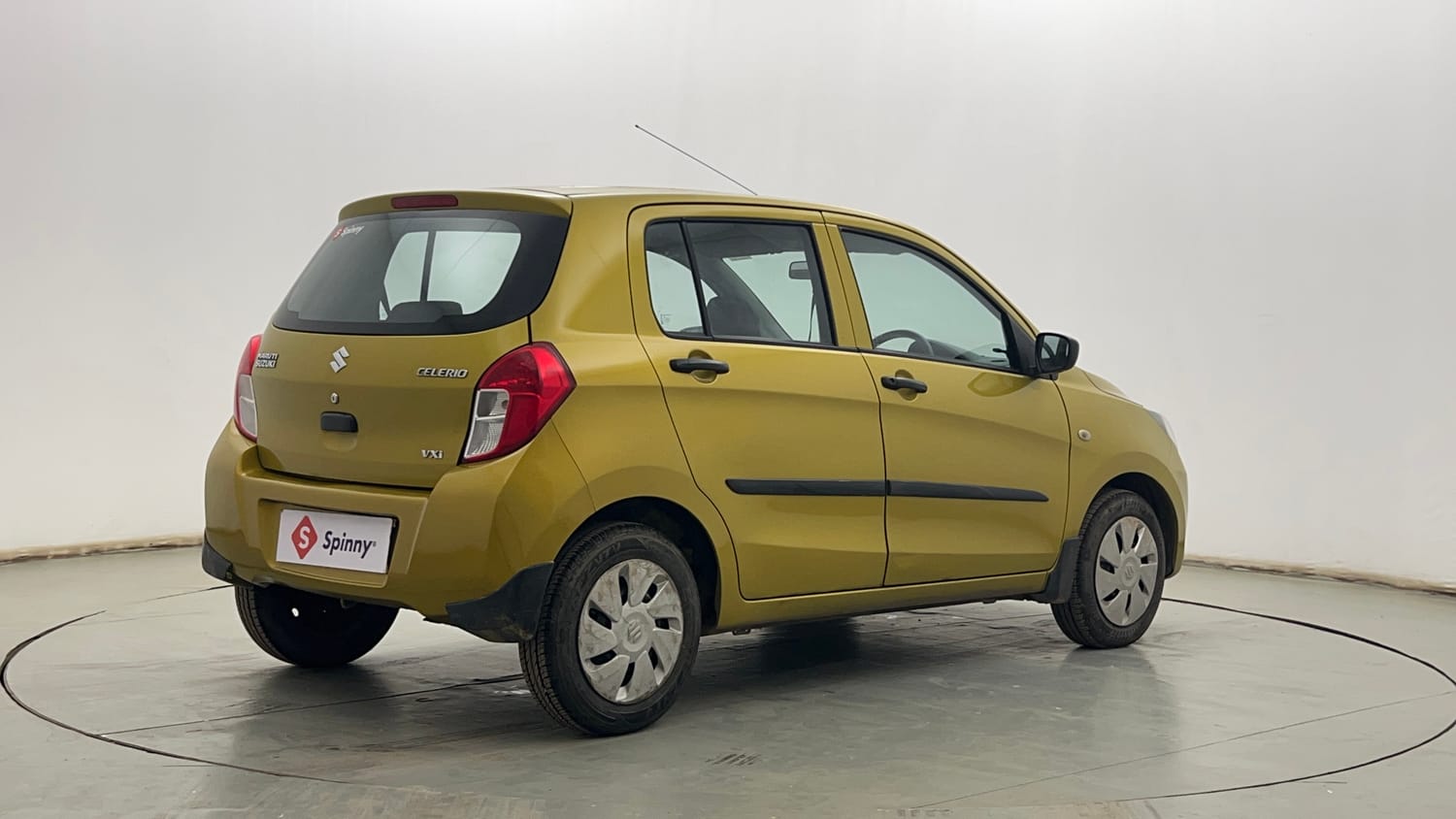 Used 2014 Maruti Suzuki Celerio VXi Petrol Manual exterior RIGHT REAR CORNER VIEW